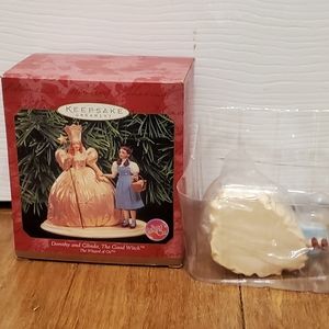 Wizard of Oz Dorothy & Glinda Hallmark Keepsake Christmas Tree Ornament